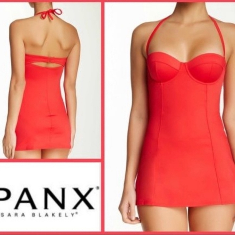NWOT new SPANX red pinup girl swimming tank never worn.